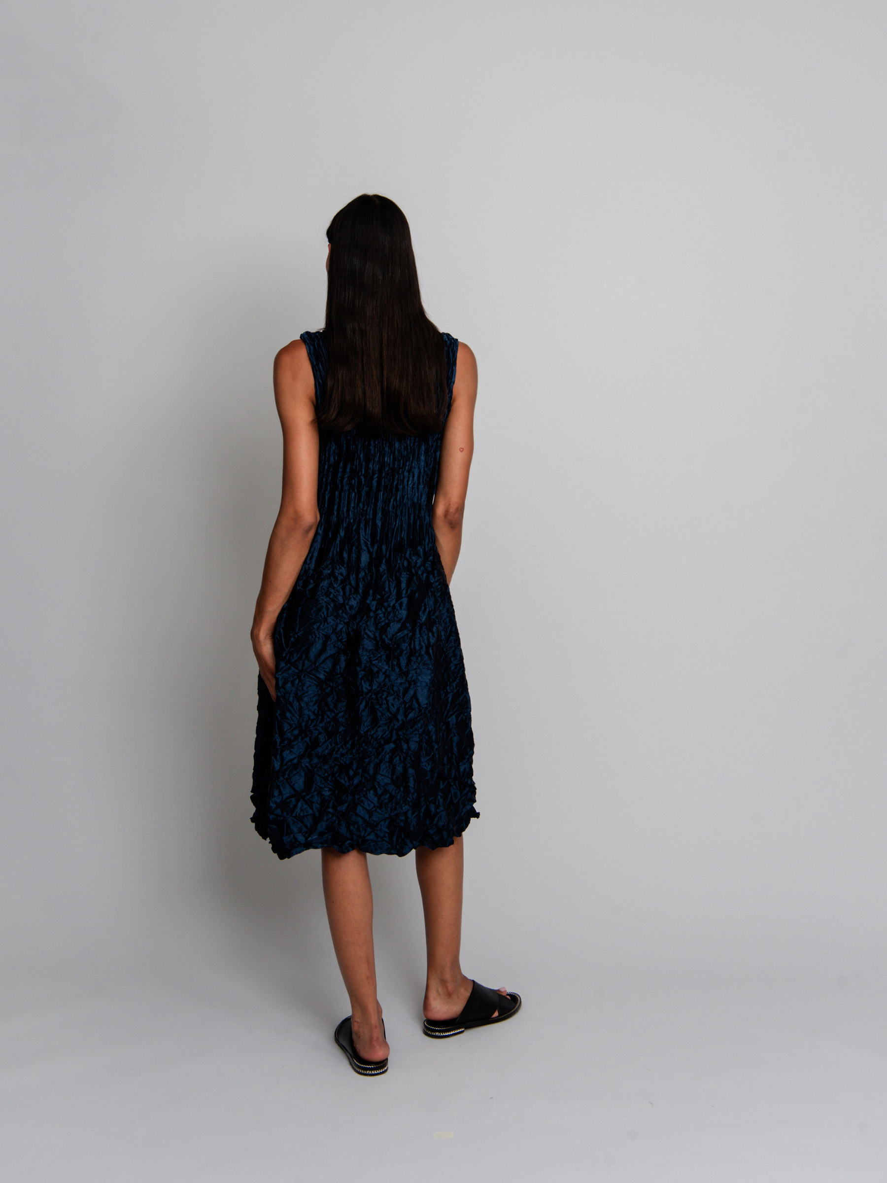 Smash Pocket Dress - Glossy