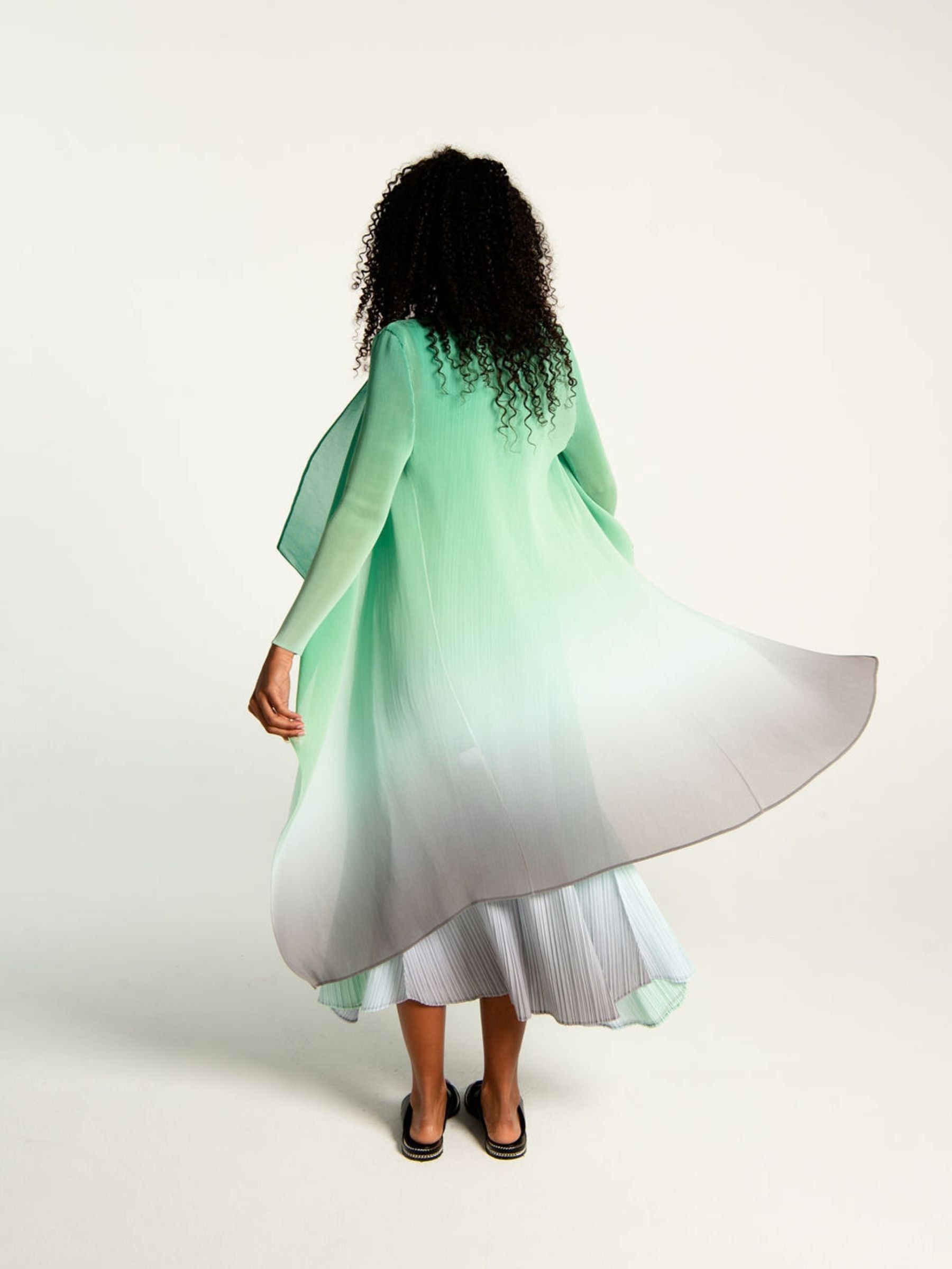 Collare Coat - Ombre AW26