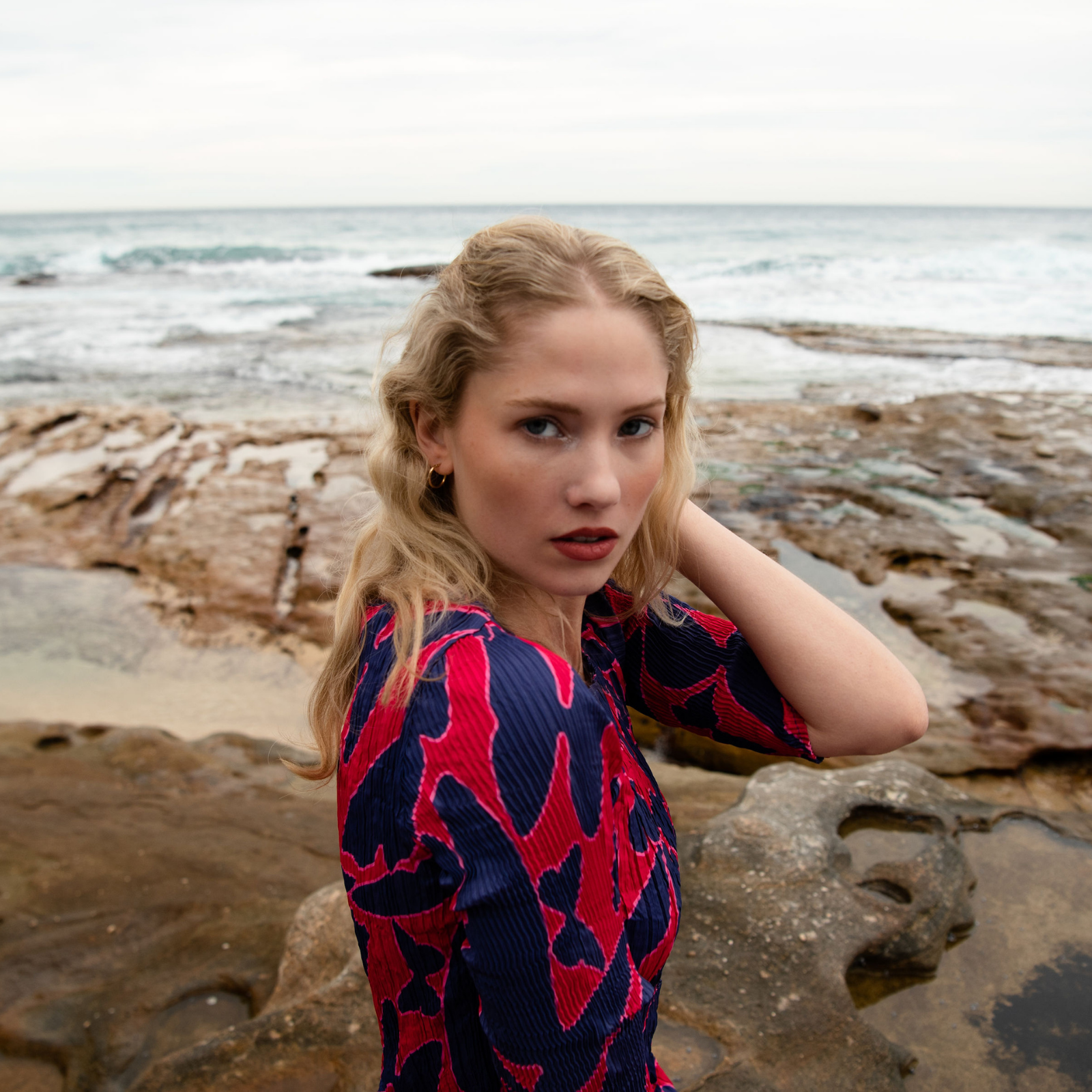 3/4 Sleeve Smash Dress - Prints