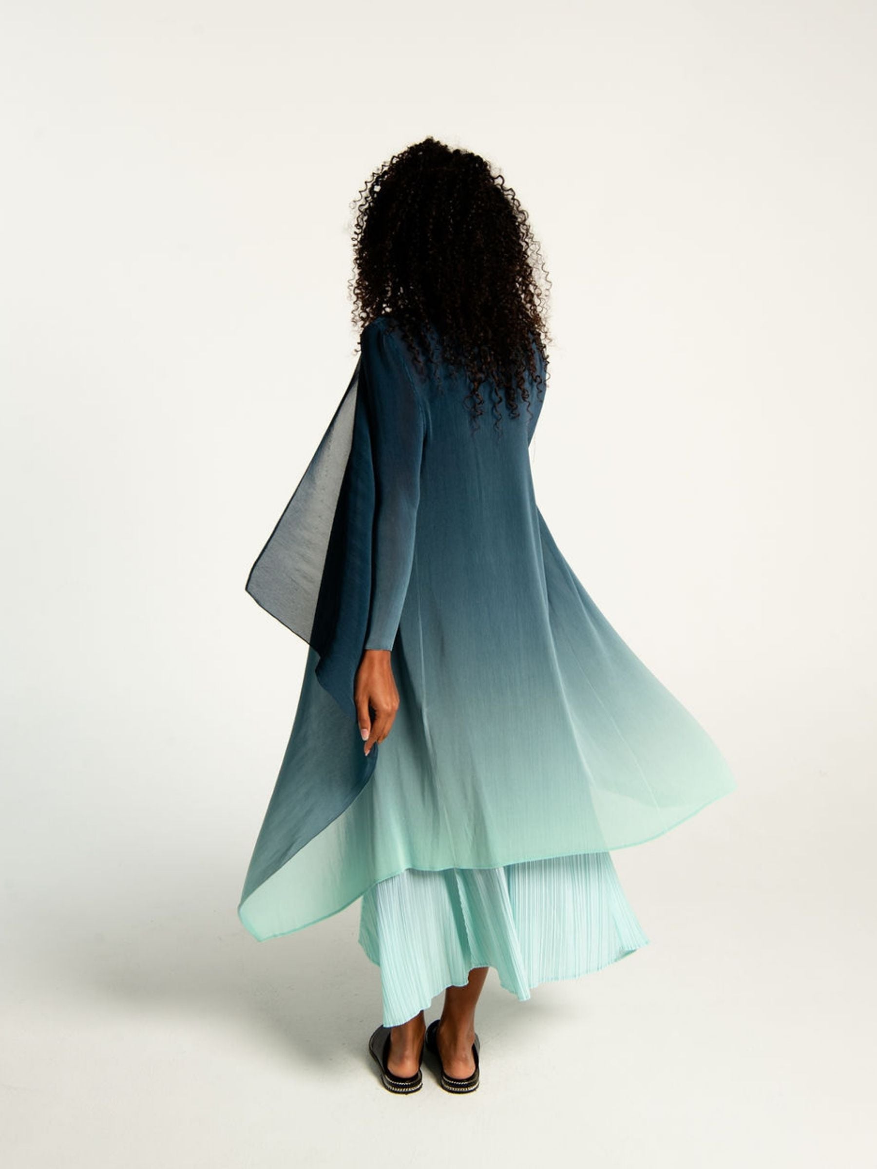 Collare Coat - Ombre AW26