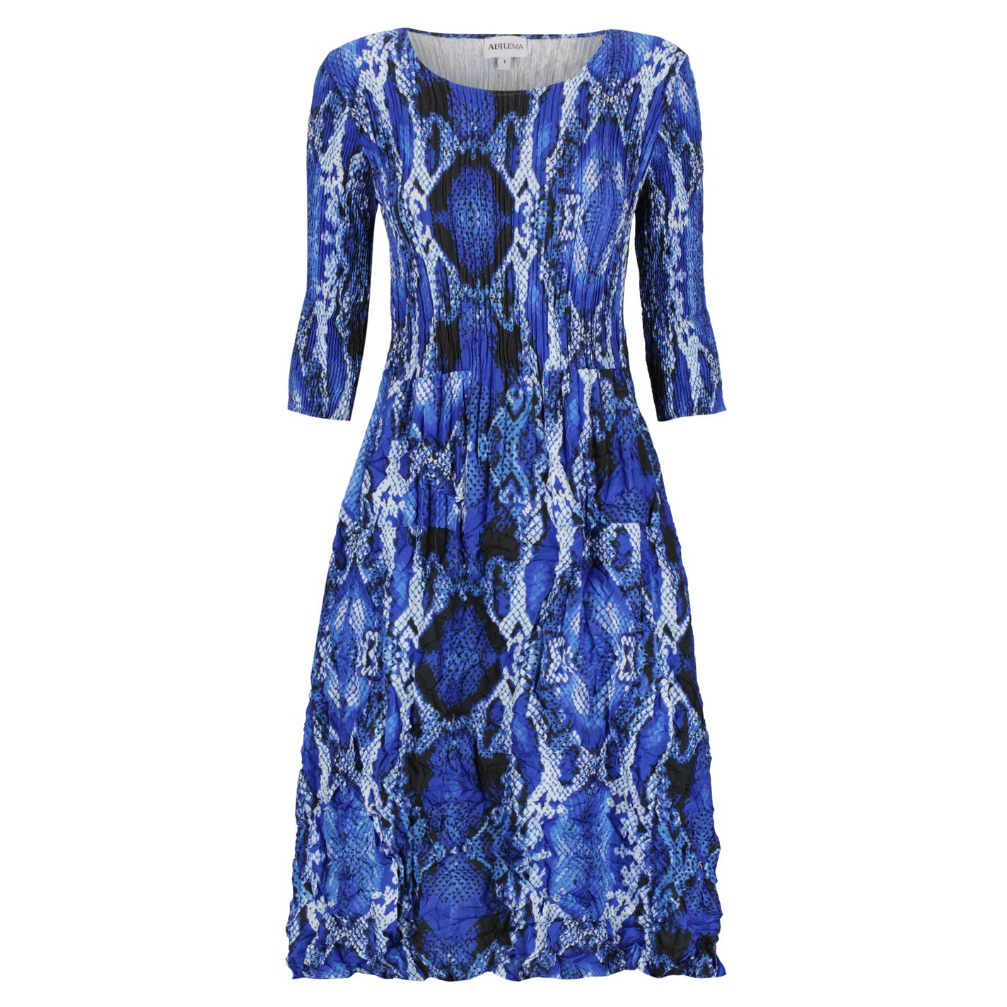 3/4 Sleeve Smash Pocket Dress - Prints | AW26