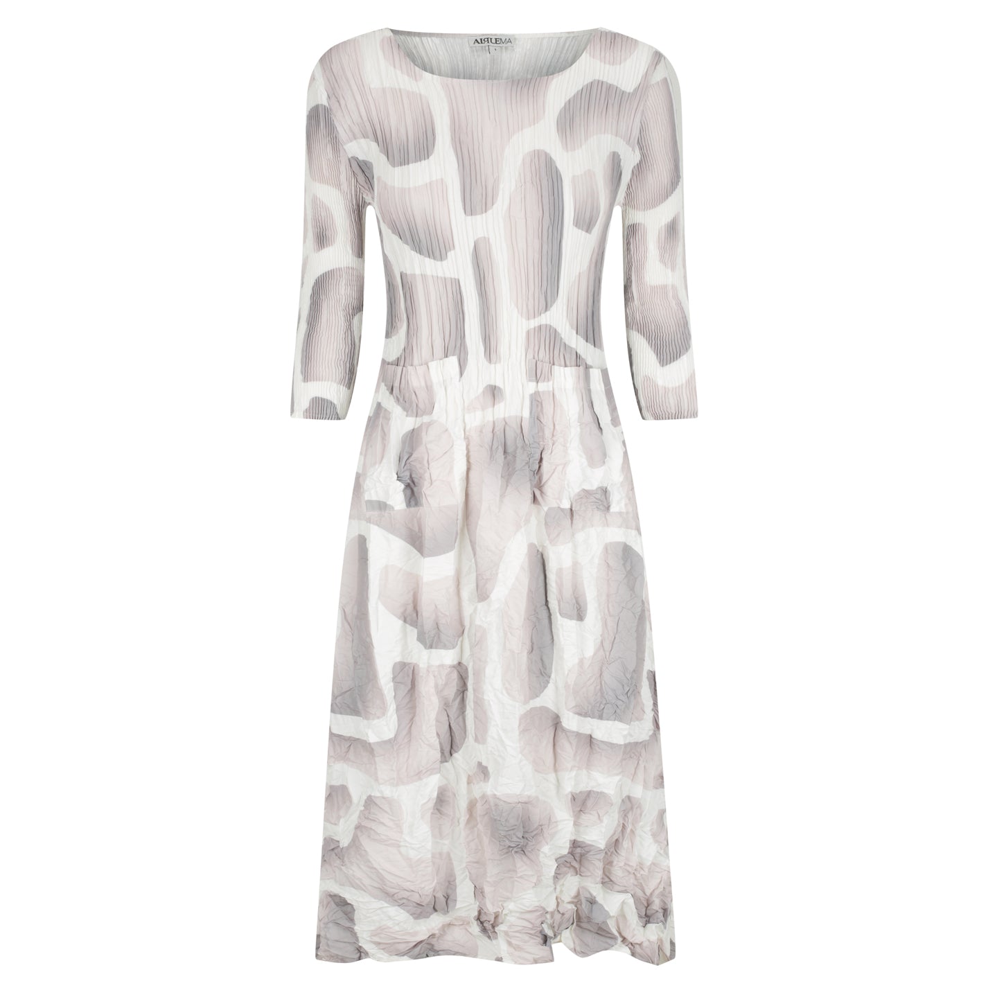 3/4 Sleeve Smash Dress - Prints