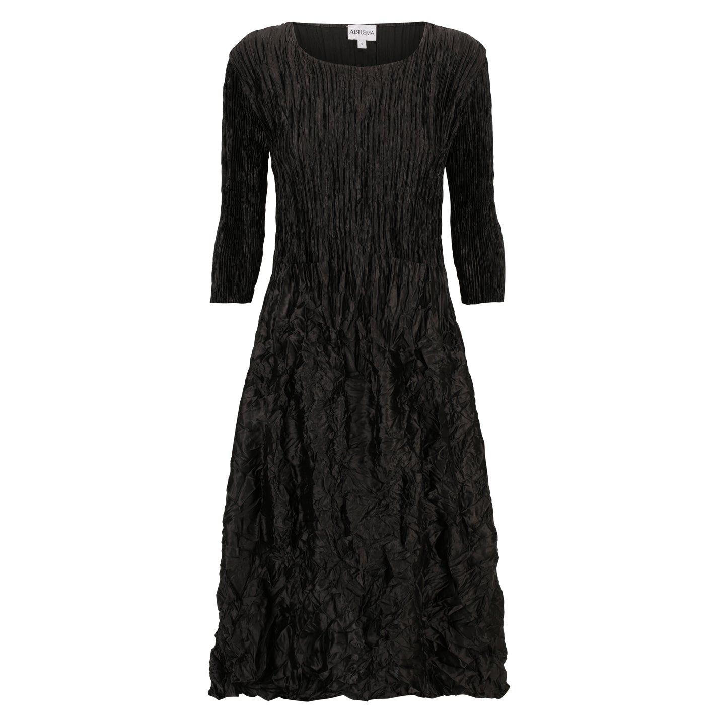 NEW Sleeve Smash Pocket Dress - Glossy | Alquema
