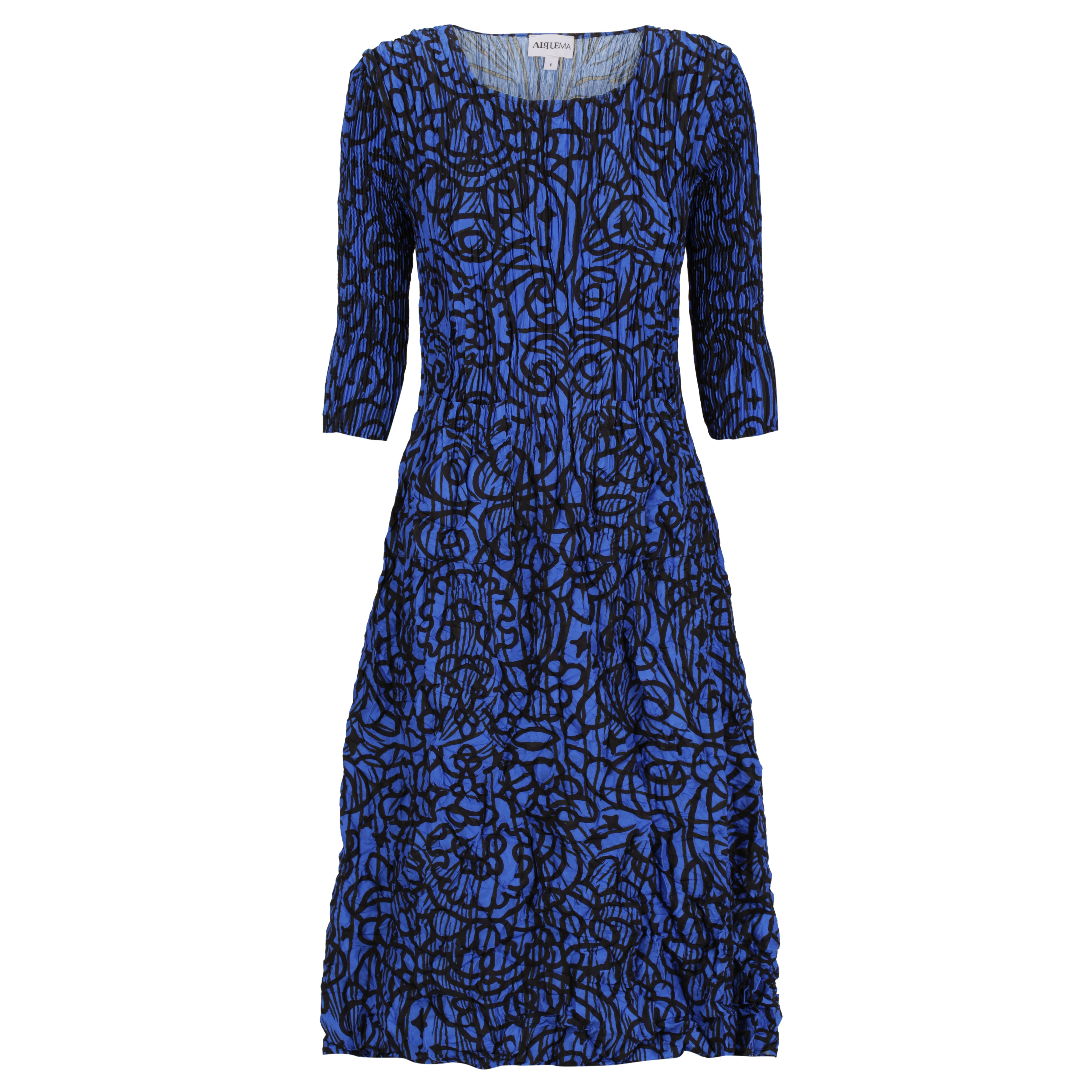 3/4 Sleeve Smash Pocket Dress - Prints | AW25