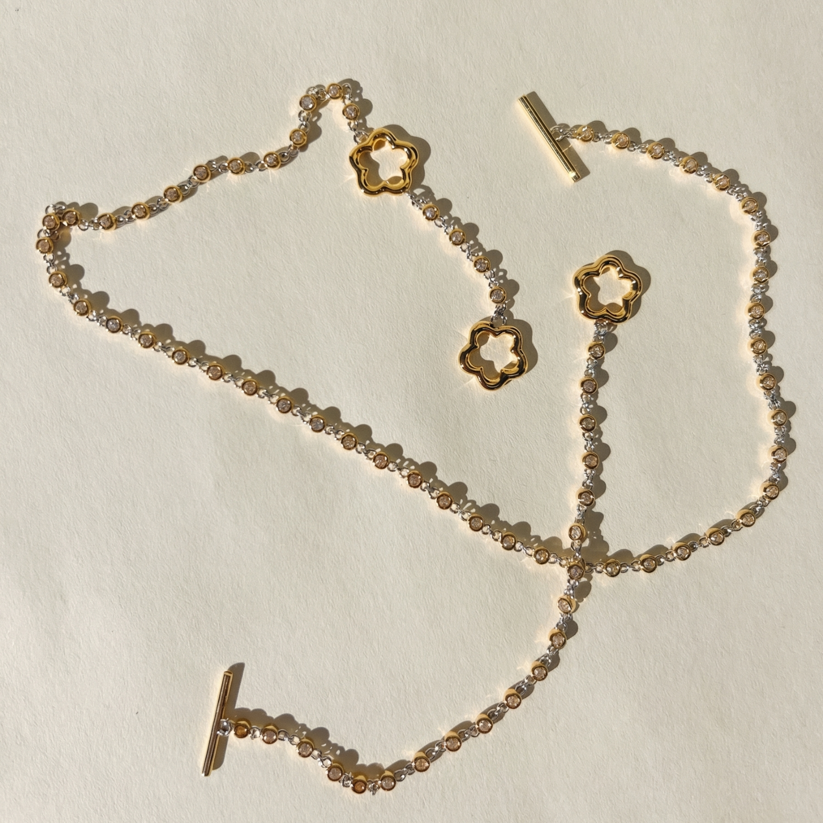 Bezel Necklace