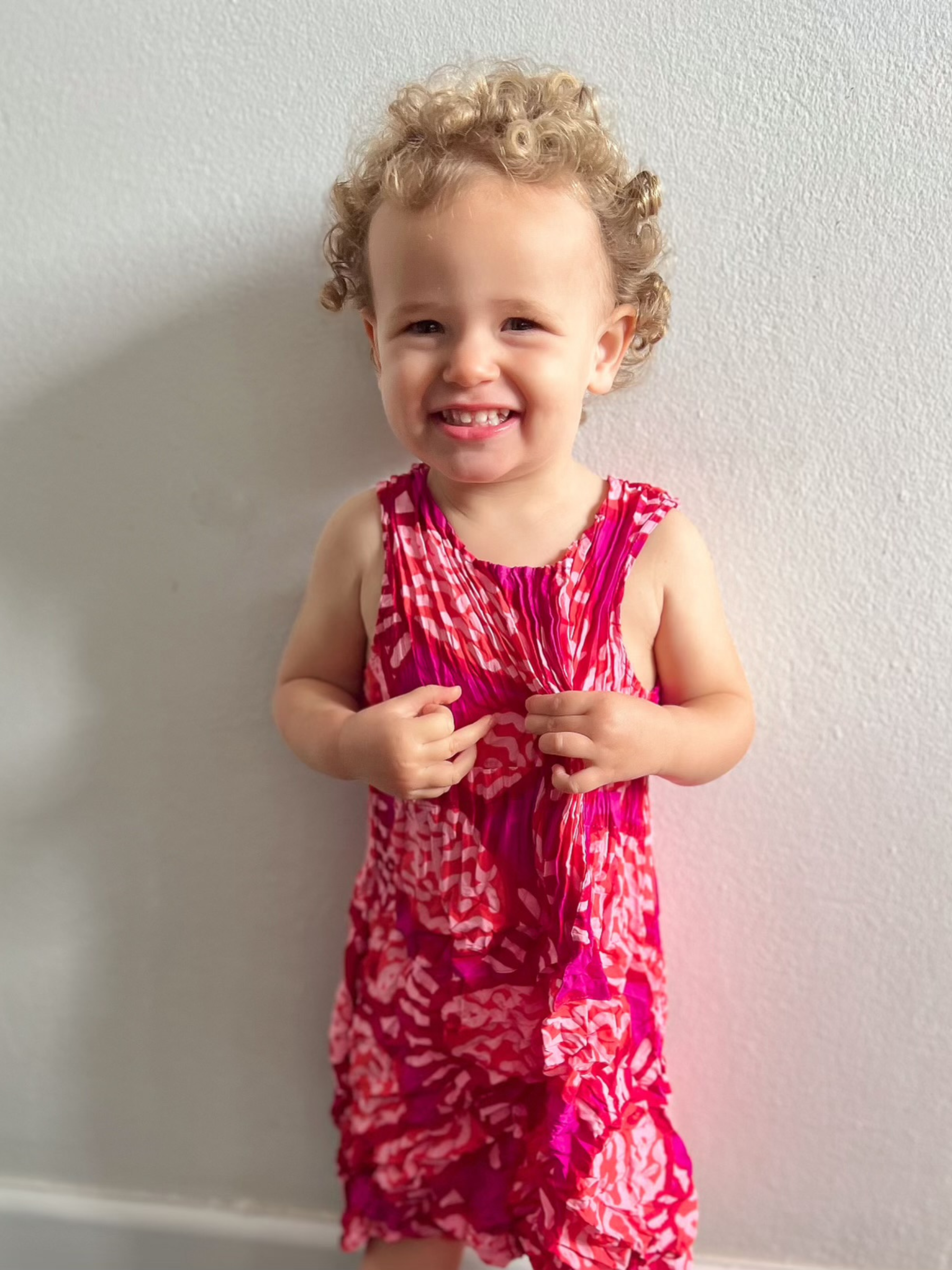 NEW | Mini Smash Pocket Dress | Pink Cockatoo