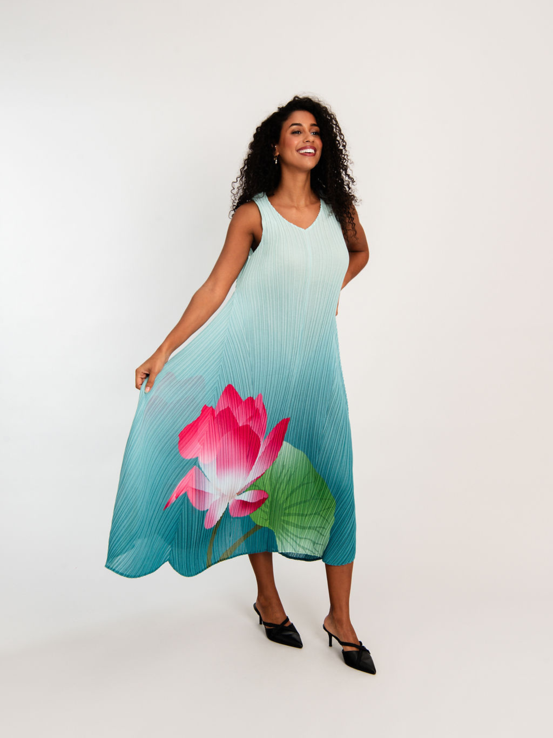 Long Estrella Dress - Prints