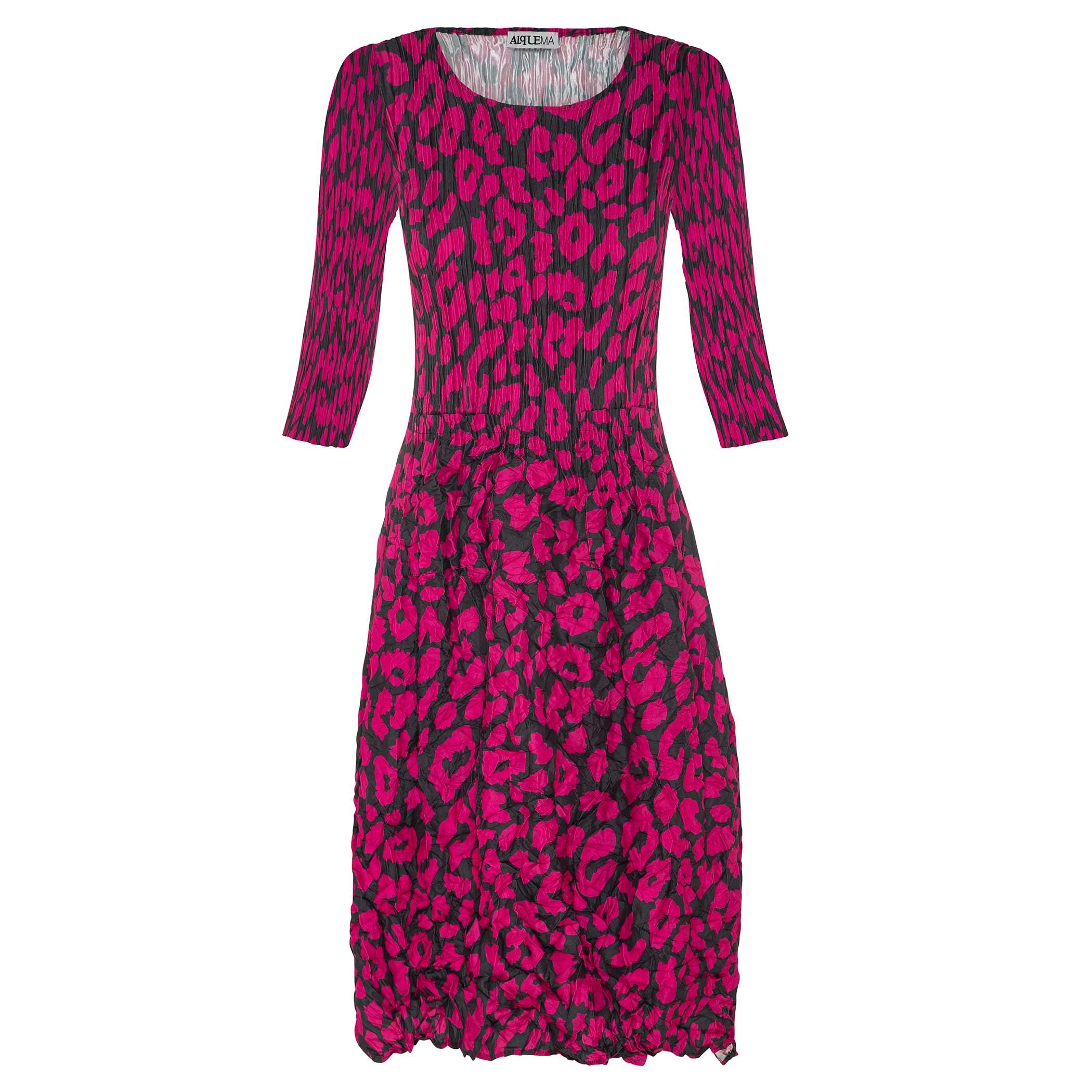 3/4 Sleeve Smash Dress - Prints